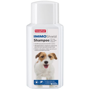 BEAPHAR IMMO SHIELD SHAMPOO DOG šampūns suņiem pret parazītiem 200ml